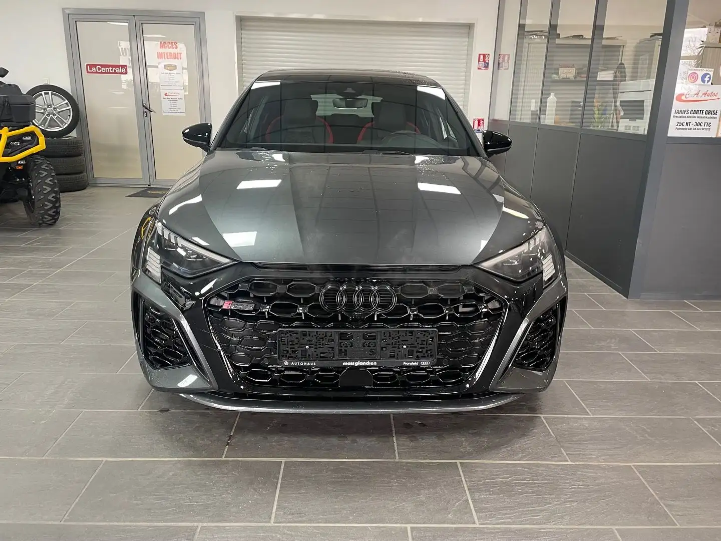 Audi RS3 2.5 TFSI 400CH QUATTRO S-TRONIC 7 Gri - 2