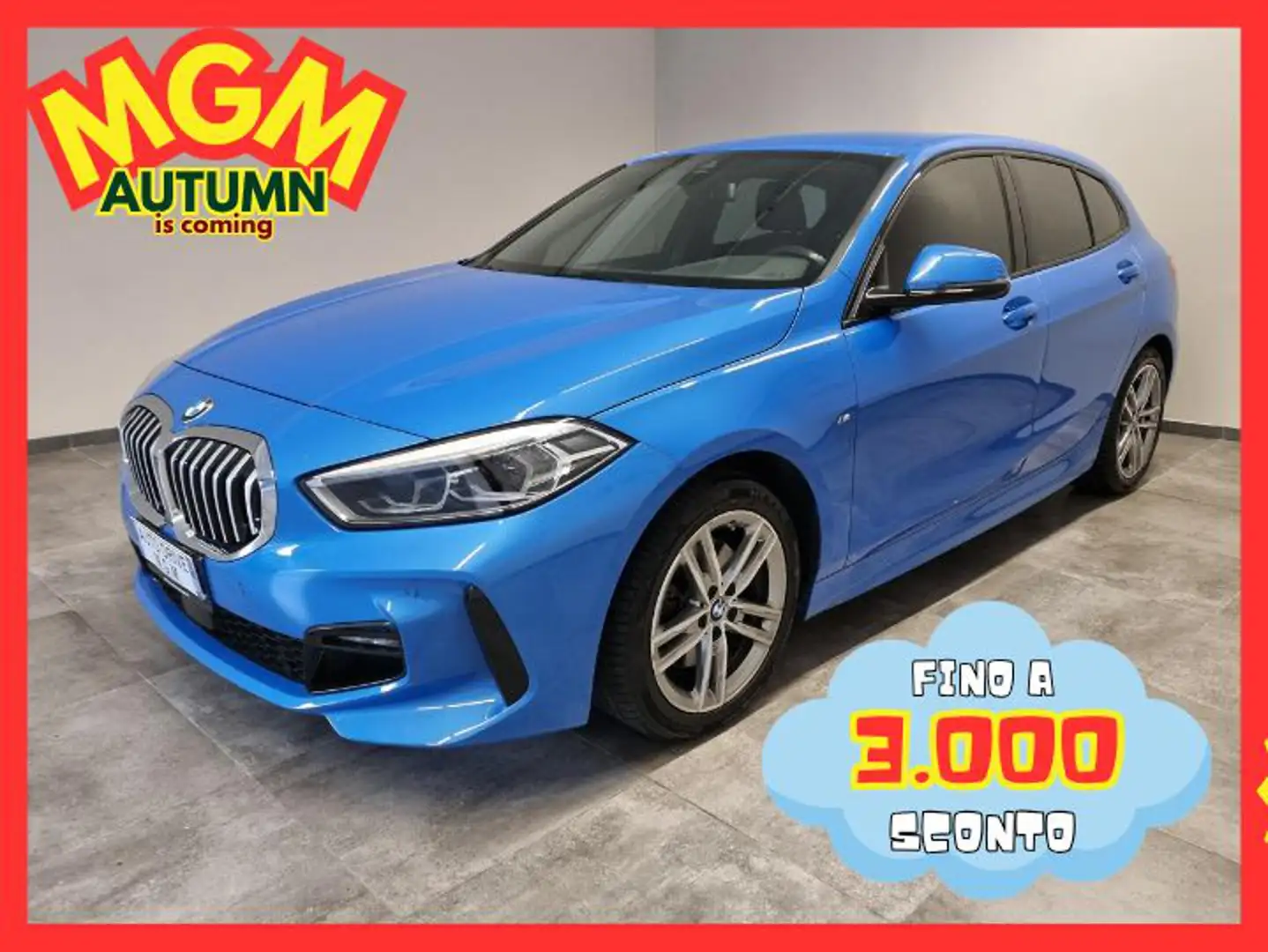 BMW 118 d 5p. Msport Blau - 1