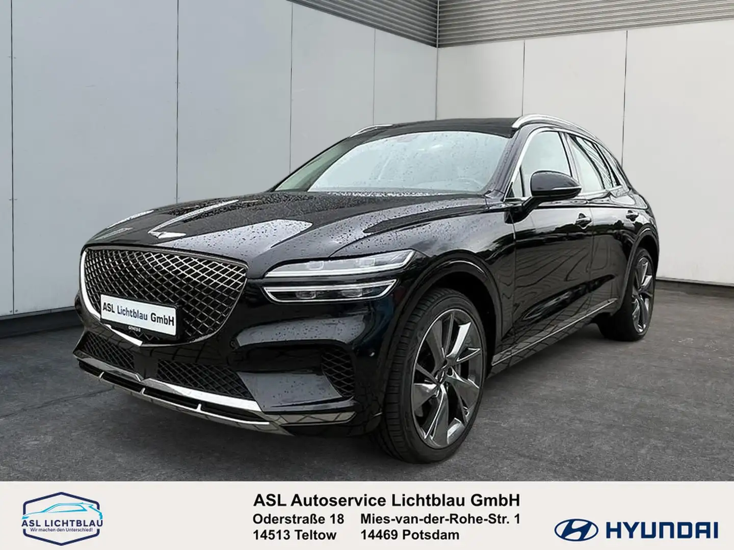 Genesis GV70 2.2 D Luxus AWD Technik-Paket & Sitzkomfort-Pak... Noir - 1