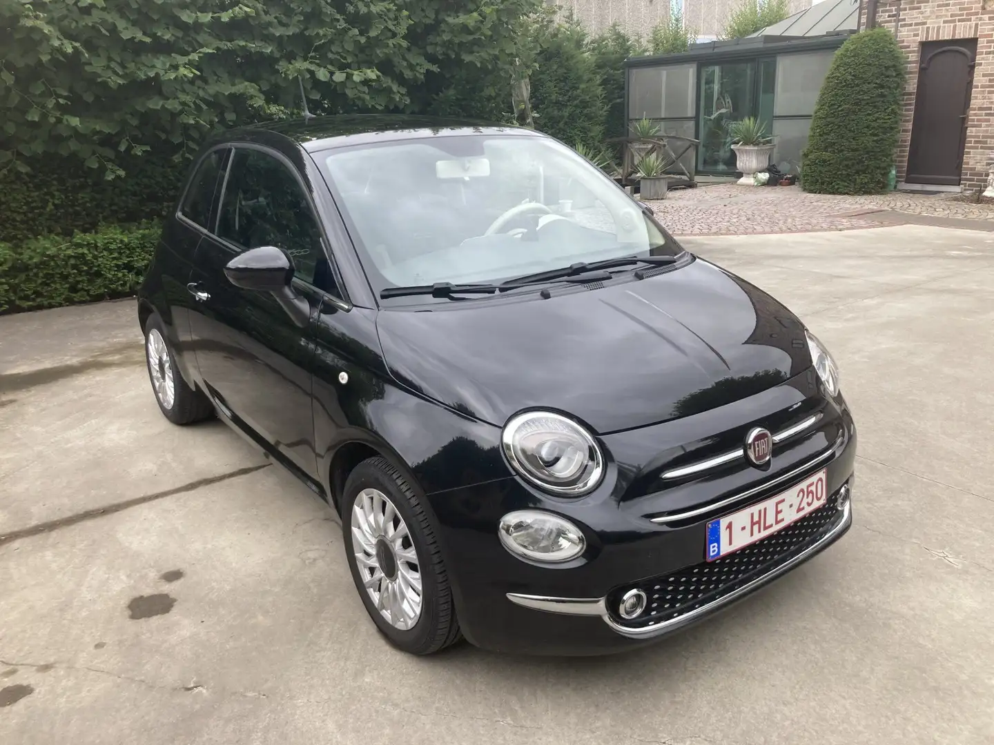 Fiat 500 500 1.2 8V Lounge Zwart - 2