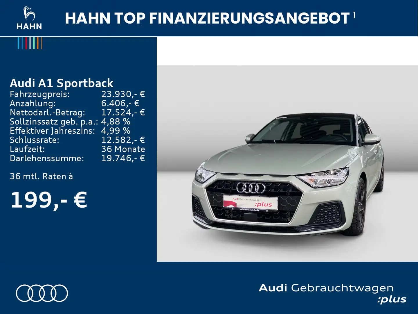 Audi A1 advanced 25TFSI S-tronic Virtual Ei Silber - 2