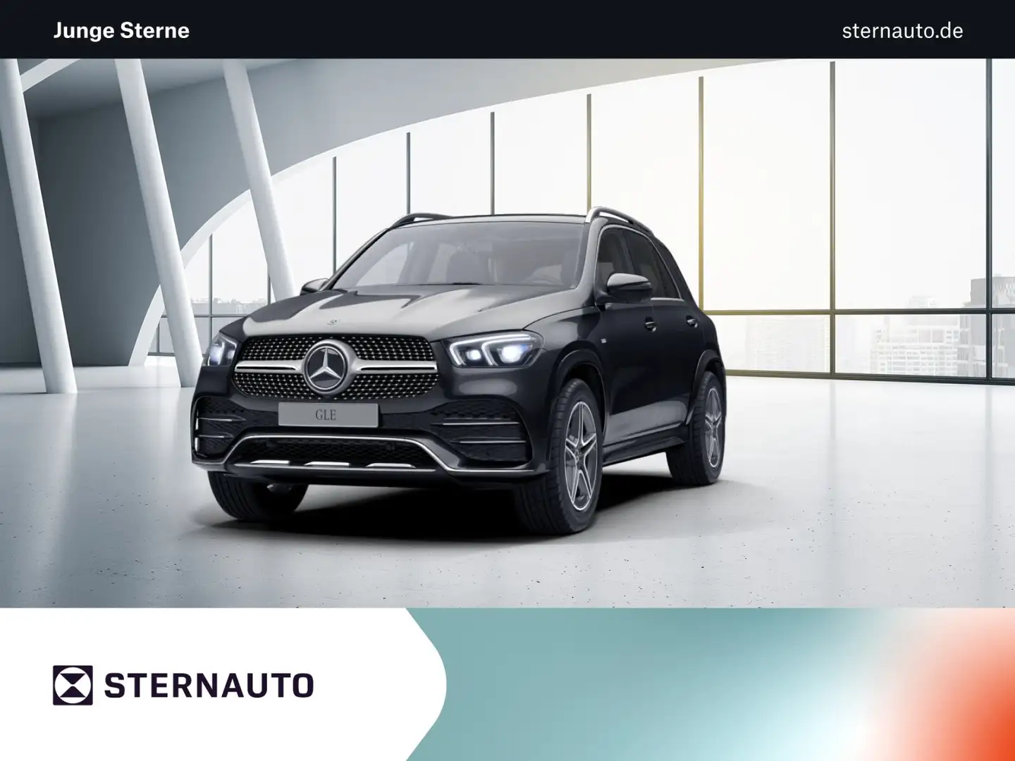 Mercedes-Benz GLE 350 GLE 350 de 4M AMG Line/Pano-Dach/Airmatic/Kamera Nero - 1