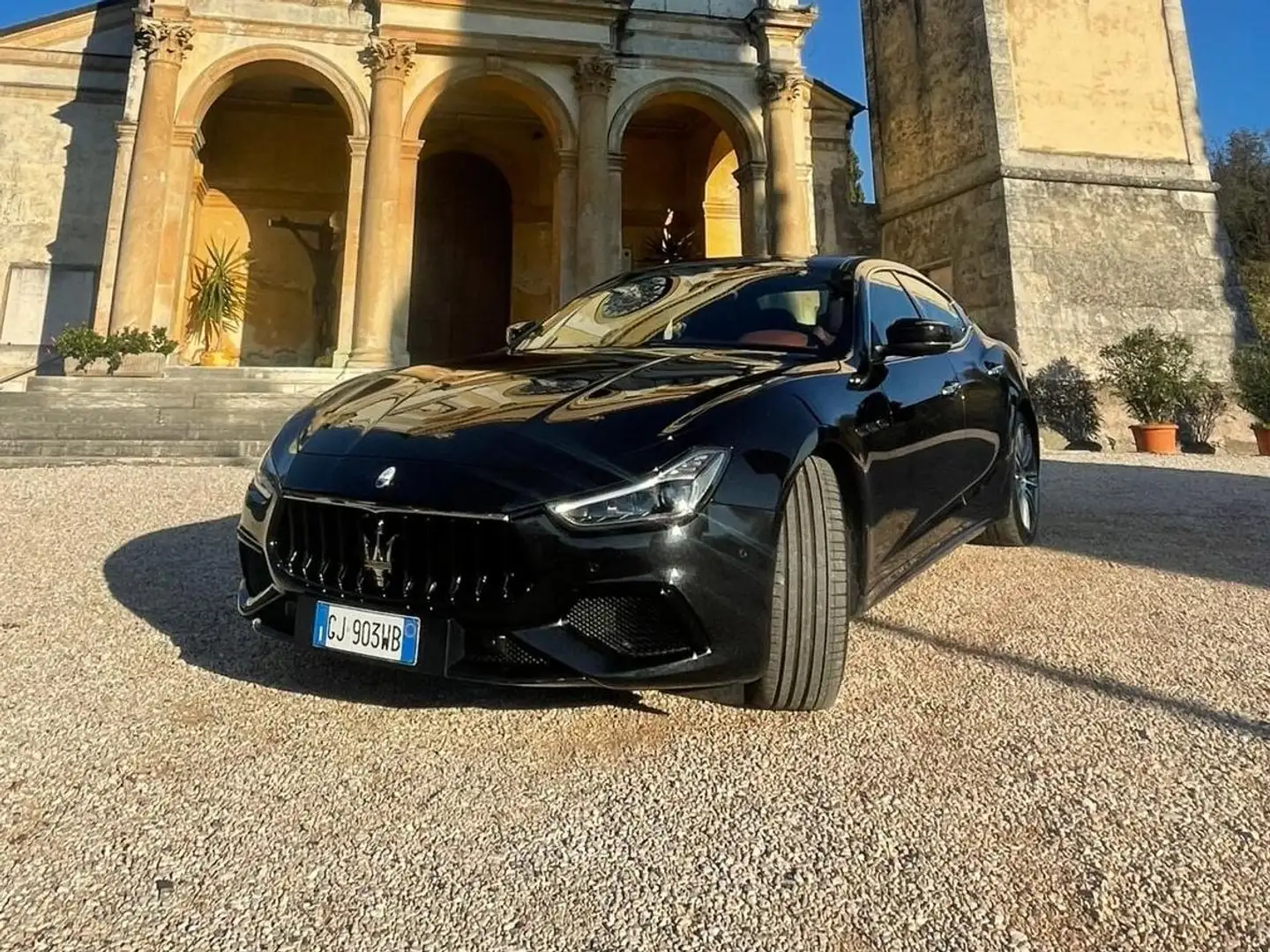 Maserati Ghibli Ghibli 3.0 V6 bt 350cv auto Nero - 1