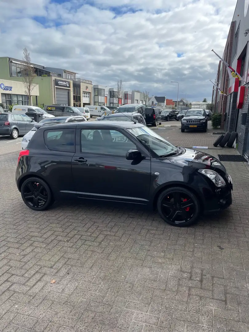 Suzuki Swift 1.6 Sport, Goed onderhouden! Zwart - 2