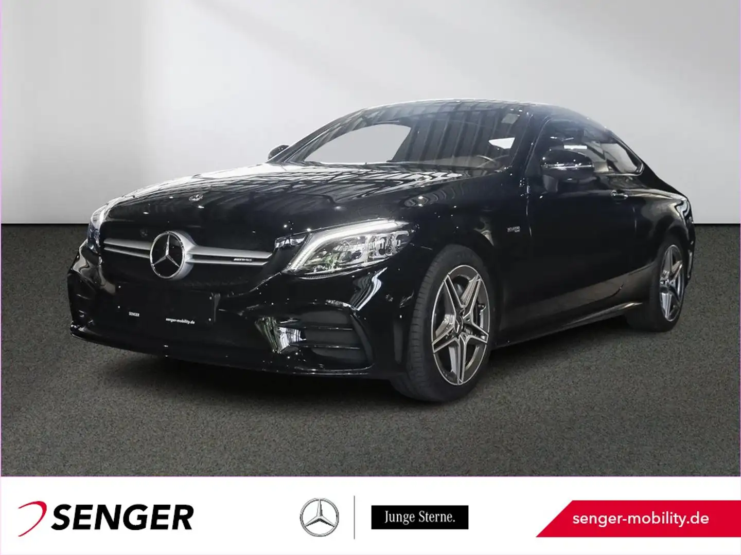 Mercedes-Benz C 43 AMG 4M Coupé Distronic Panorama Multibeam Siyah - 1