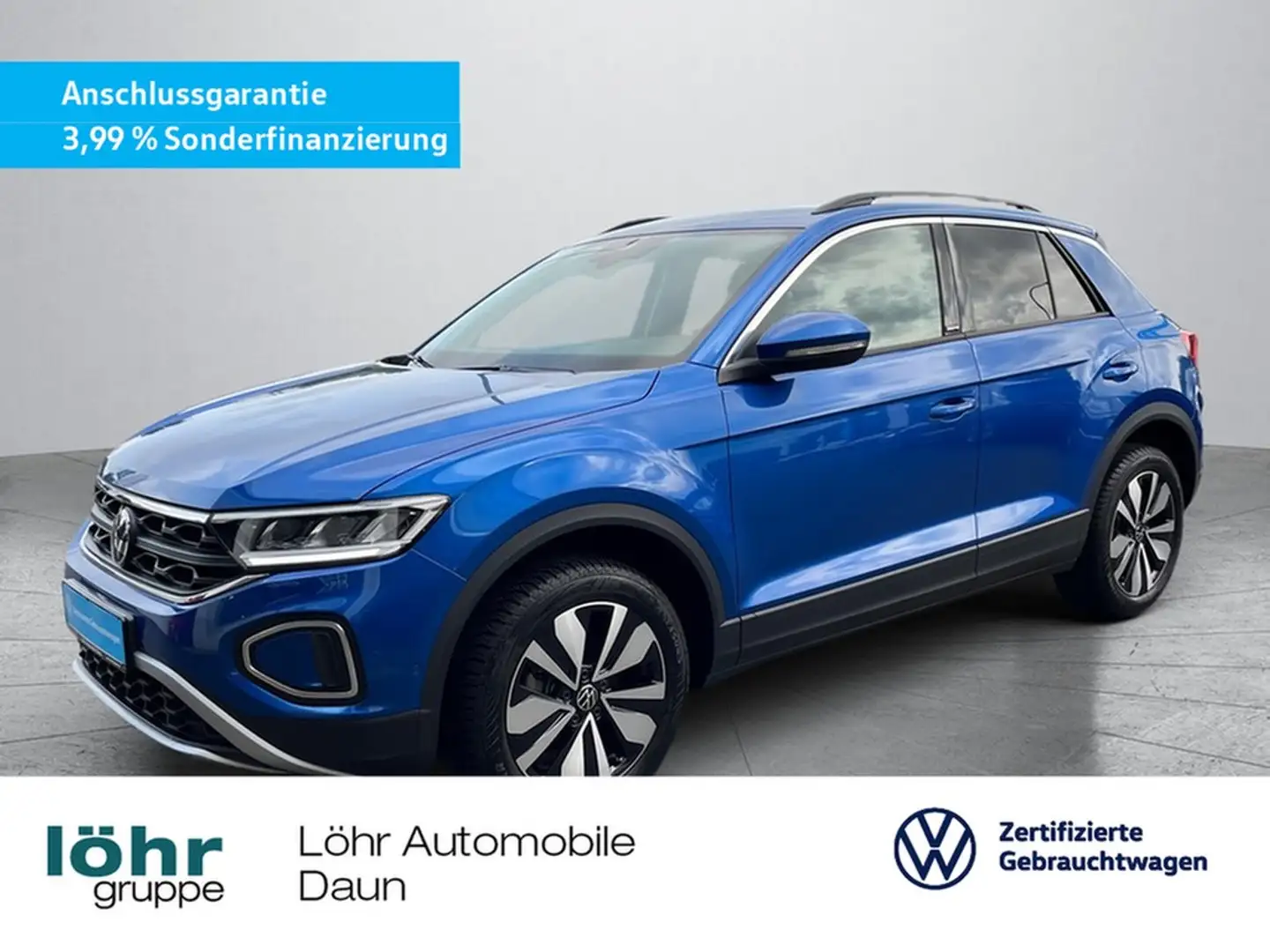 Volkswagen T-Roc 1.5 l TSI DSG AHK Blau - 1