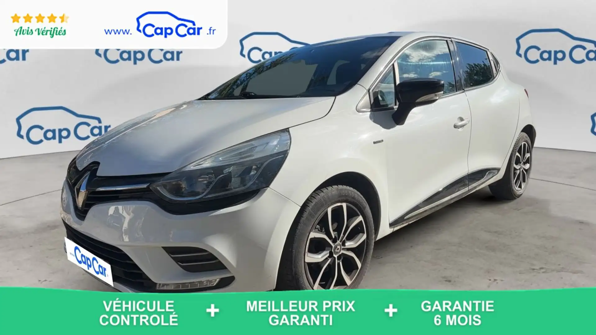 Renault Clio 0.9 TCe 90 Limited Blanc - 1