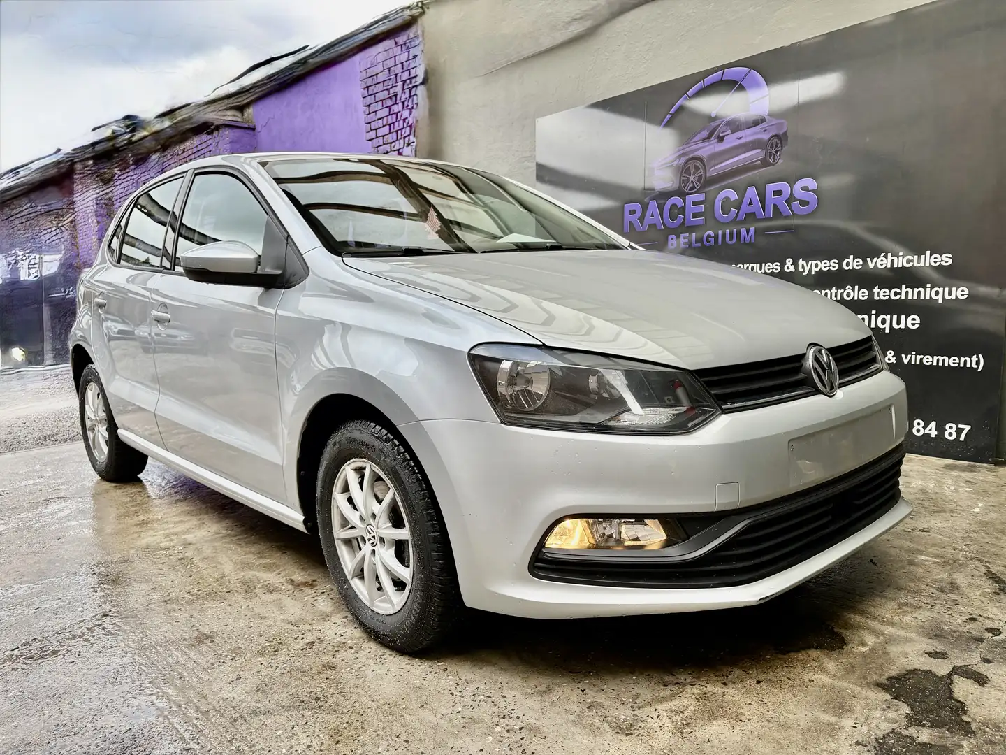 Volkswagen Polo Polo 1.0i Trendline 40ieme Anniversery AIRCO Zilver - 2