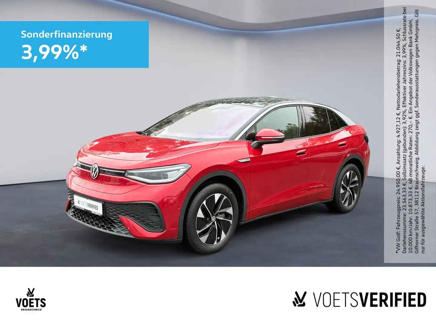 Volkswagen ID.5 Pro Performance 150 kW MATRIX-LED+HuD+ACC Rot - 1