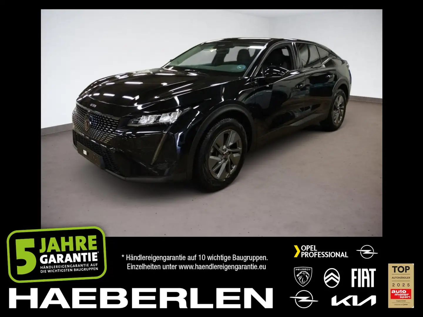 Peugeot 408 1.2 Puretech 130 Allure ACC+LED+Navi+SHZ+360 Černá - 1