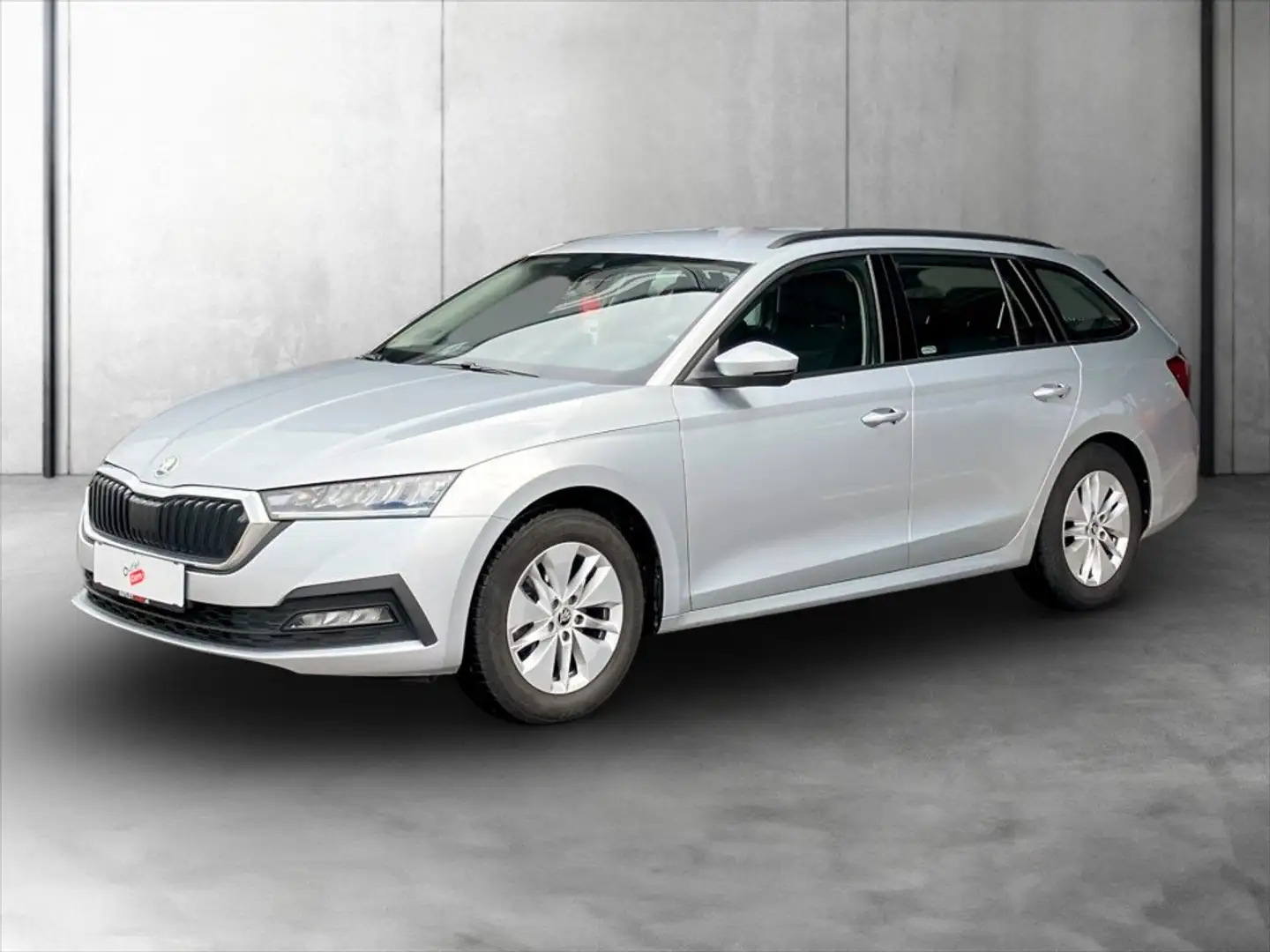 Skoda Octavia Combi 2.0 TDI Ambition LED+DIGITAL-TACHO Silber - 2
