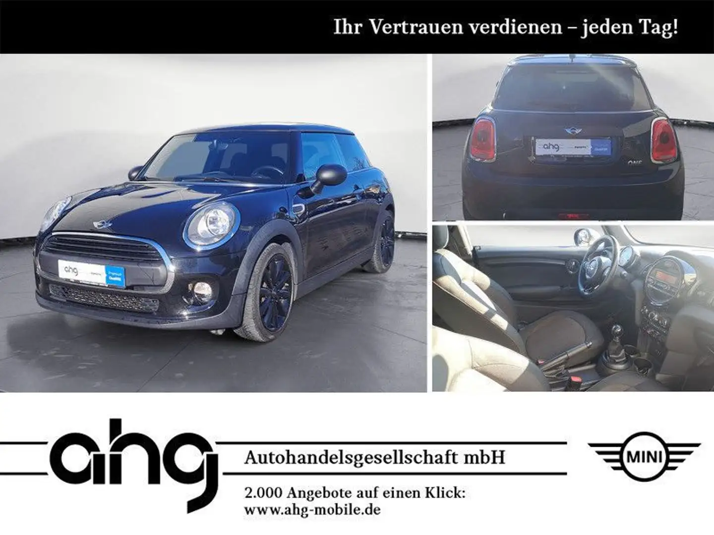 MINI One One PDC Sitzheizung 17-Zoll Räder Noir - 1