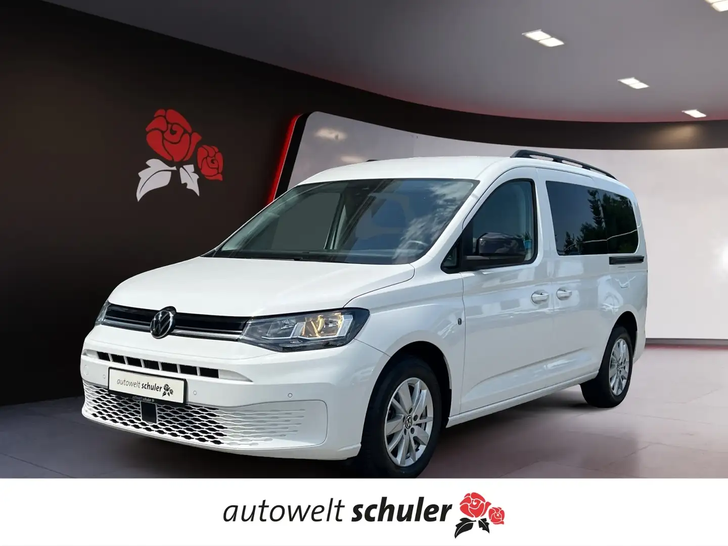 Volkswagen Caddy 1,5 TSI DSG Life AHK Navi Kamera Weiß - 1