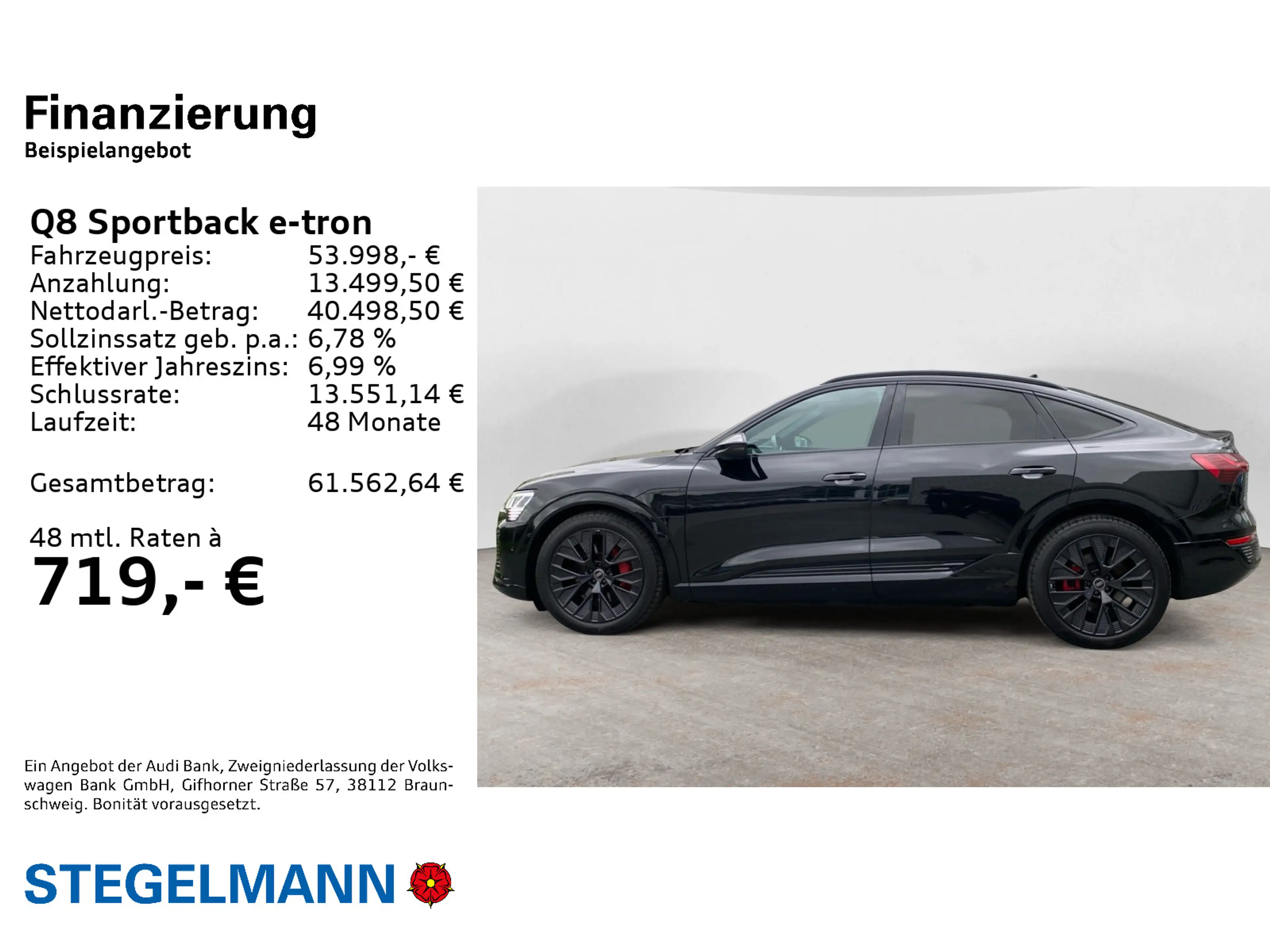 Audi Q8 e-tron 55 qu. S-Line *AHK*Pano*Luft — photo 2