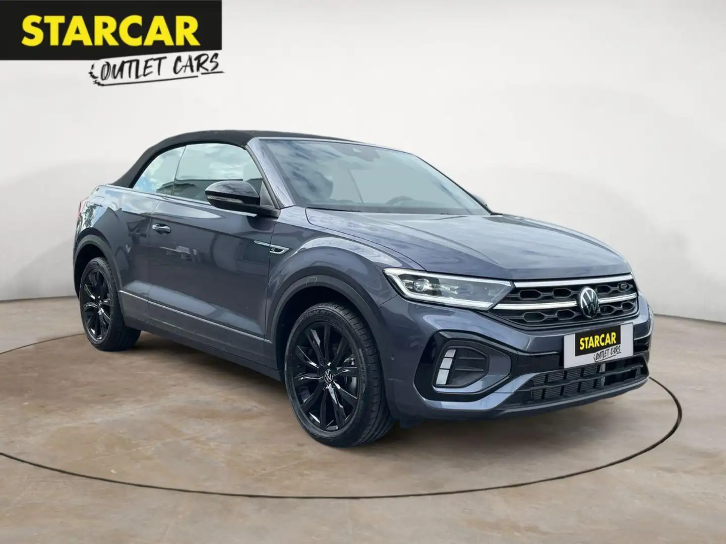 Volkswagen T-Roc T-ROC CABRIO R-LINE 1.5TSI+IQ.DRIVE+WINTER-PAKET+K Szary - 1