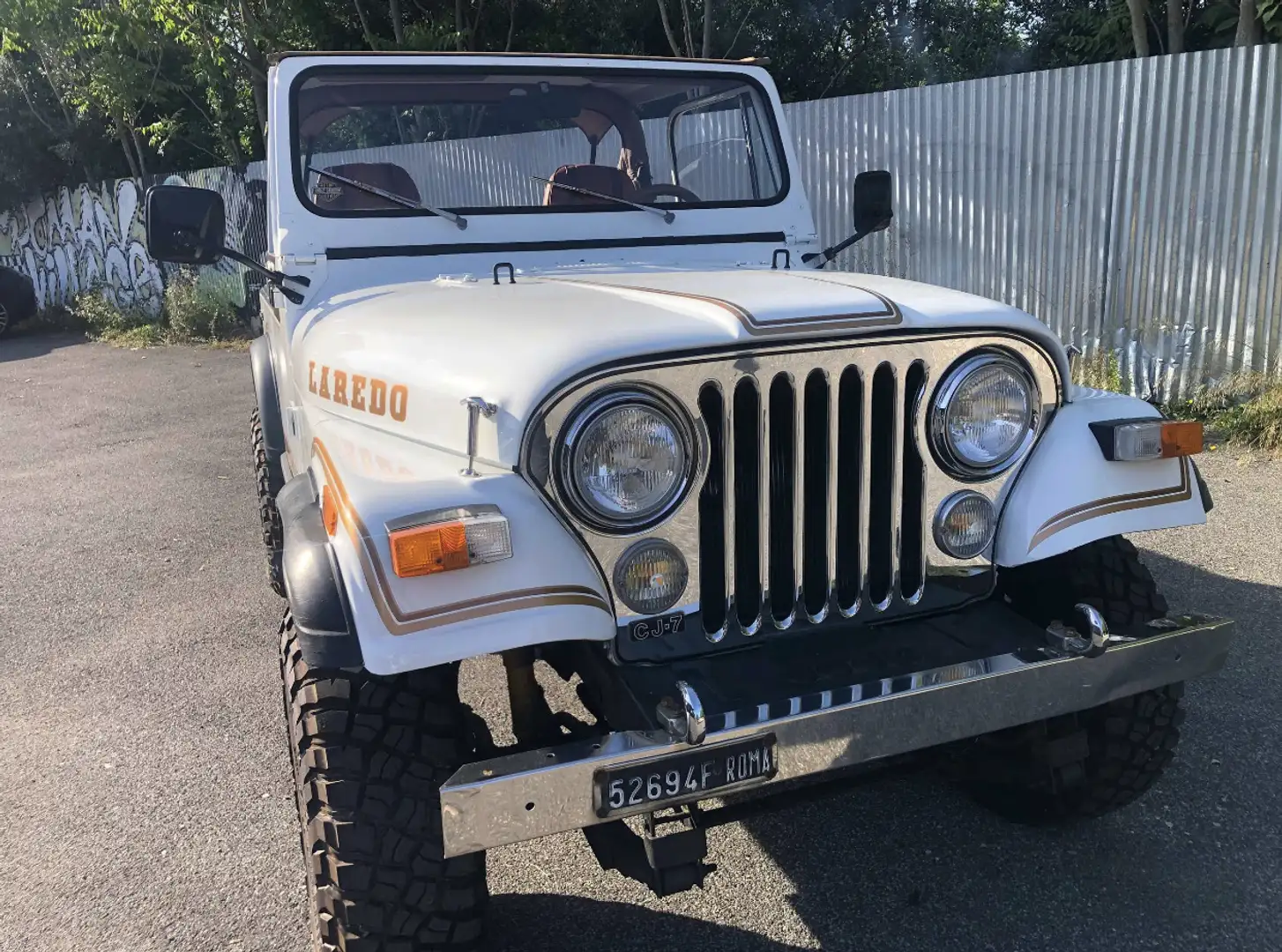 Jeep CJ-7 LAREDO DIESEL 2.4 ISUZU White - 1