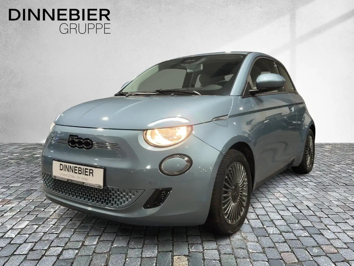 Fiat 500e Icon 360-CAM CAM NAVI TWA KeyLess PDC AUT Blau - 2
