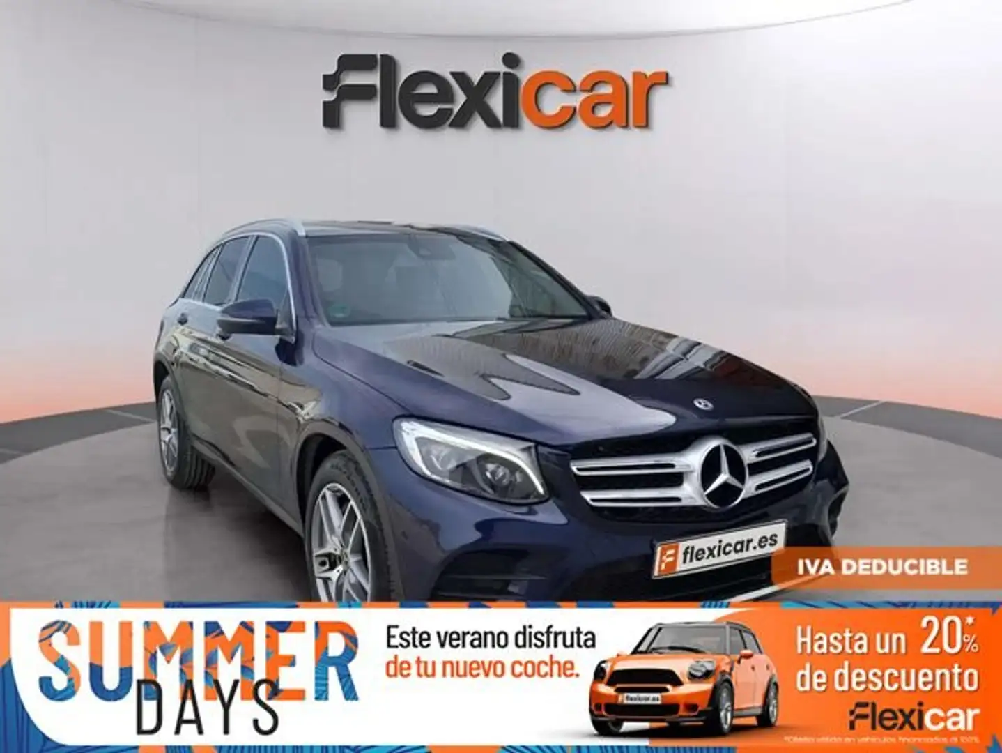 Mercedes-Benz GLC 220 d 4MATIC Bleu - 1