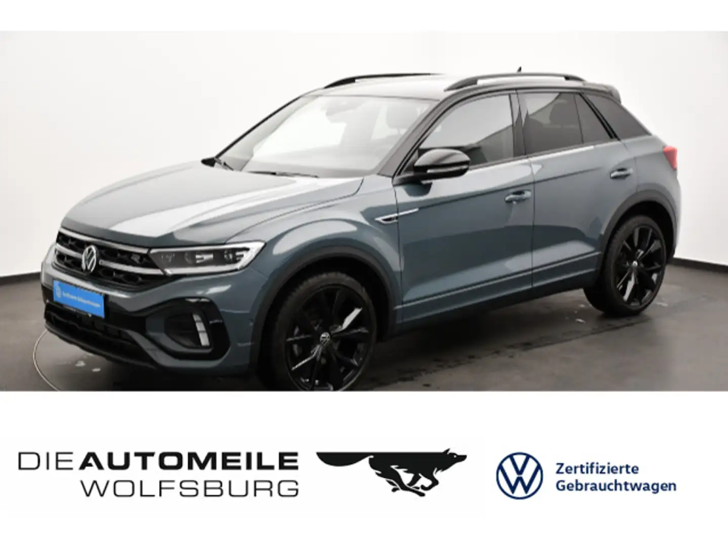 Volkswagen T-Roc 2.0 TDI DSG R-Line Black Style Matrix/Stan Blau - 1