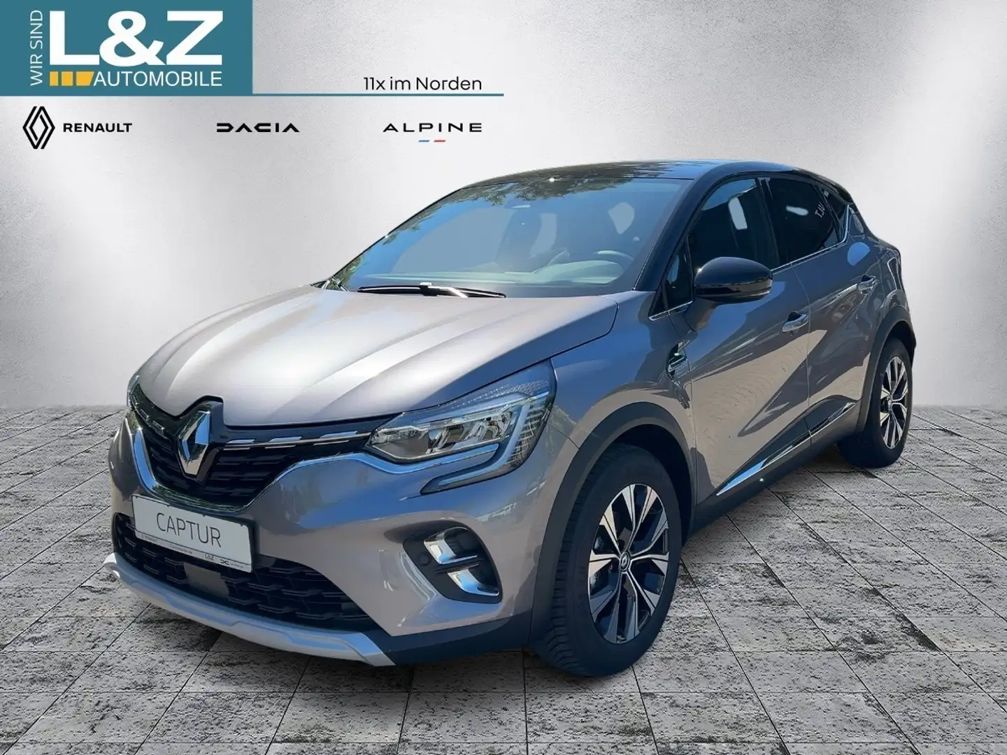 Renault Captur TECHNO TCe 140 Automatik GJR Grau - 1