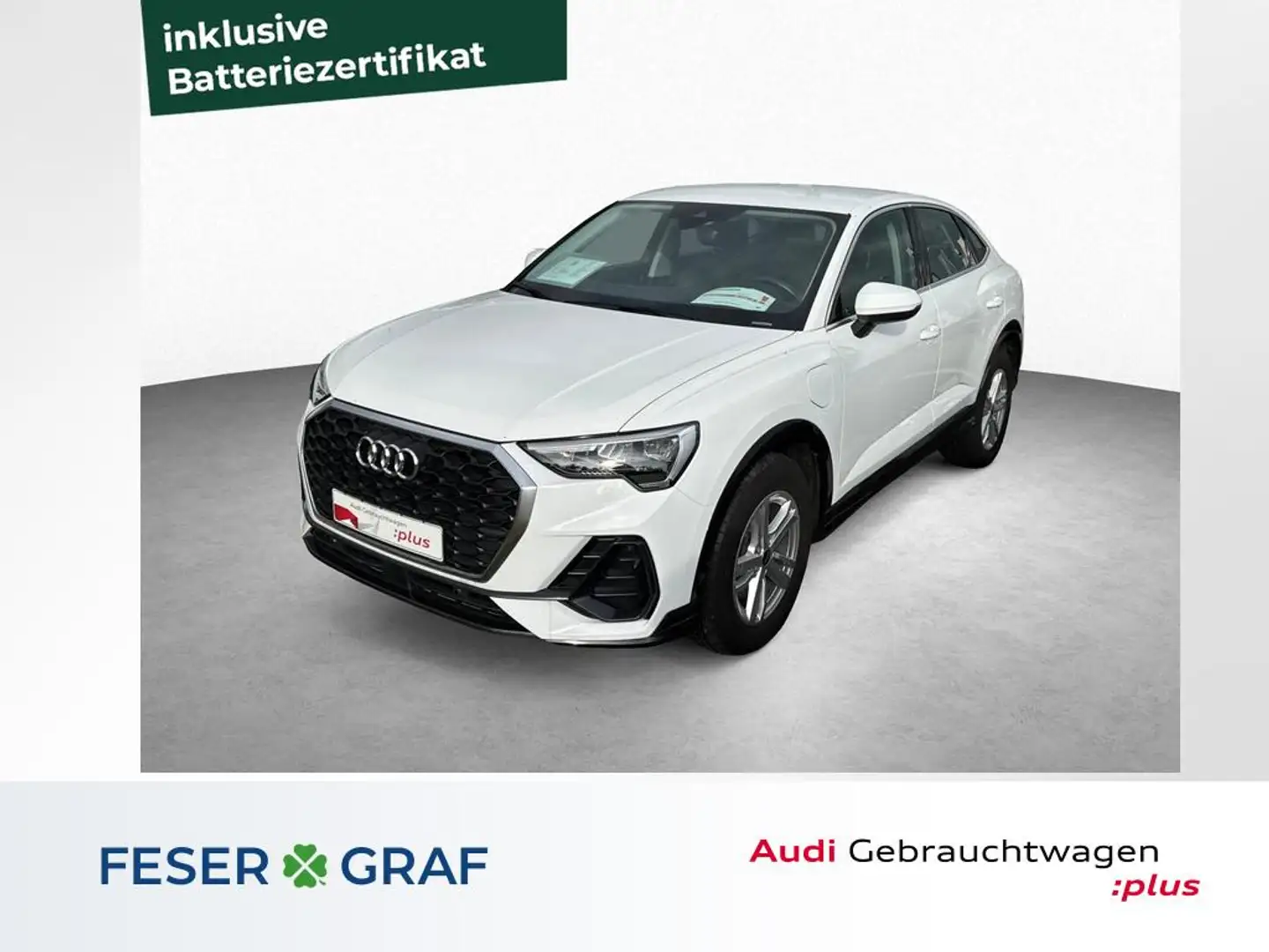 Audi Q3 Sportback 45 TFSI e S tr. Navi-LED-PDC-SHZ Weiß - 1