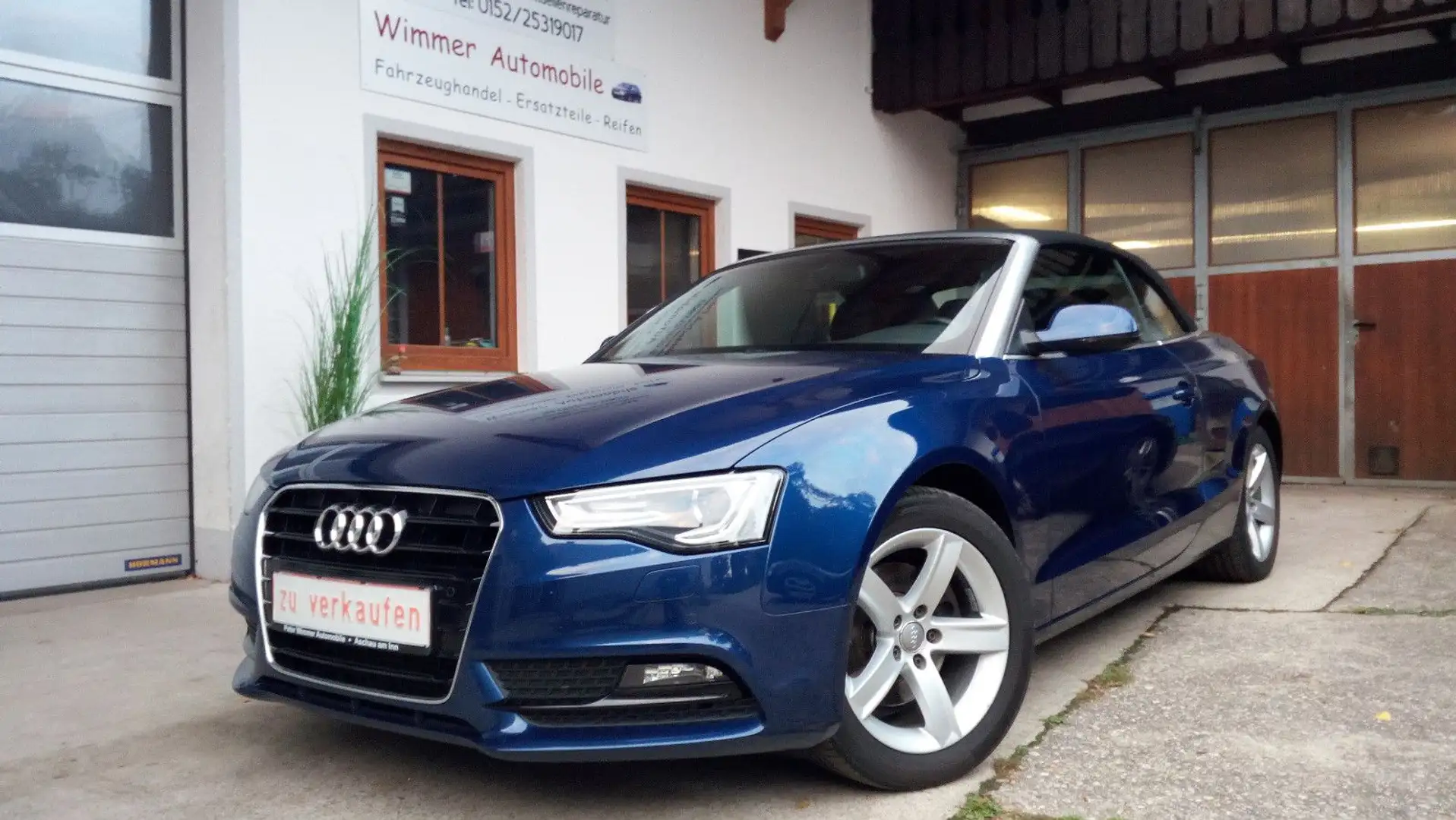 Audi A5 Cabriolet 1.8 TFSI Blau - 1
