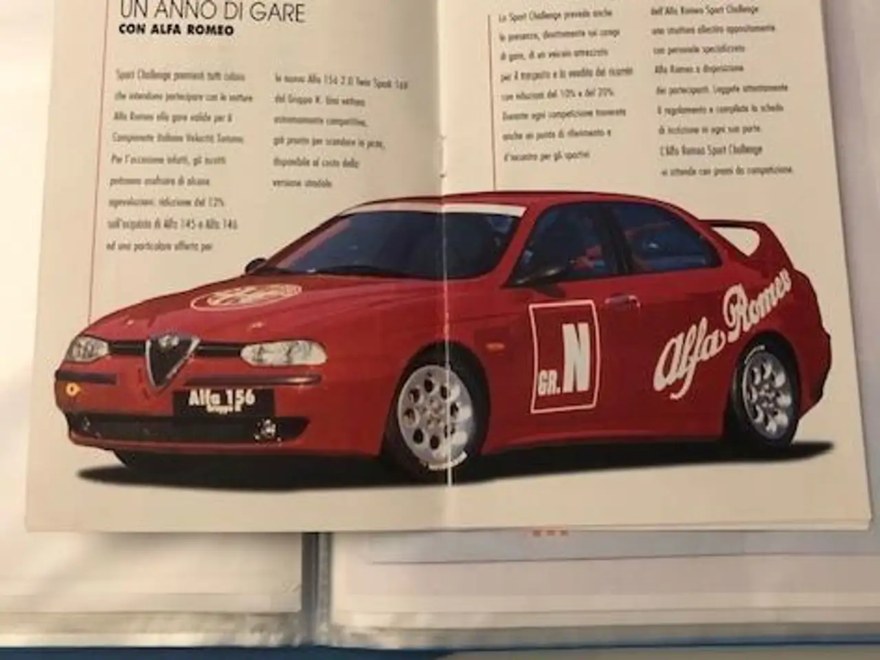 Alfa Romeo 156 Gruppo N, foto 1