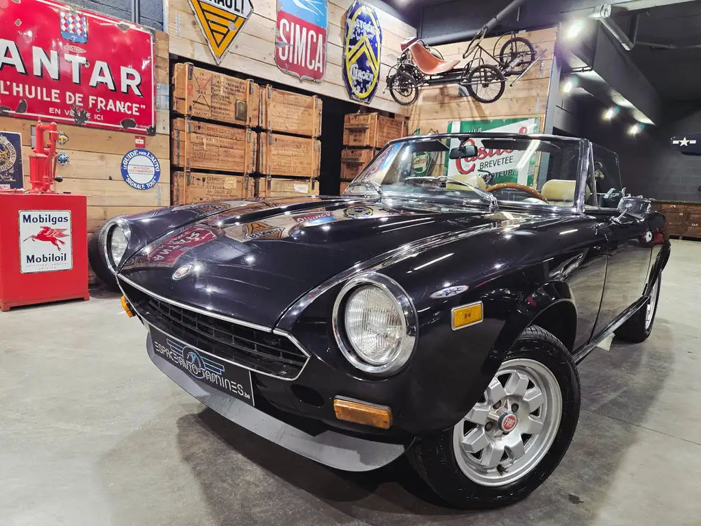 Fiat 124 Spider 1982 из Европы — купить под ключ