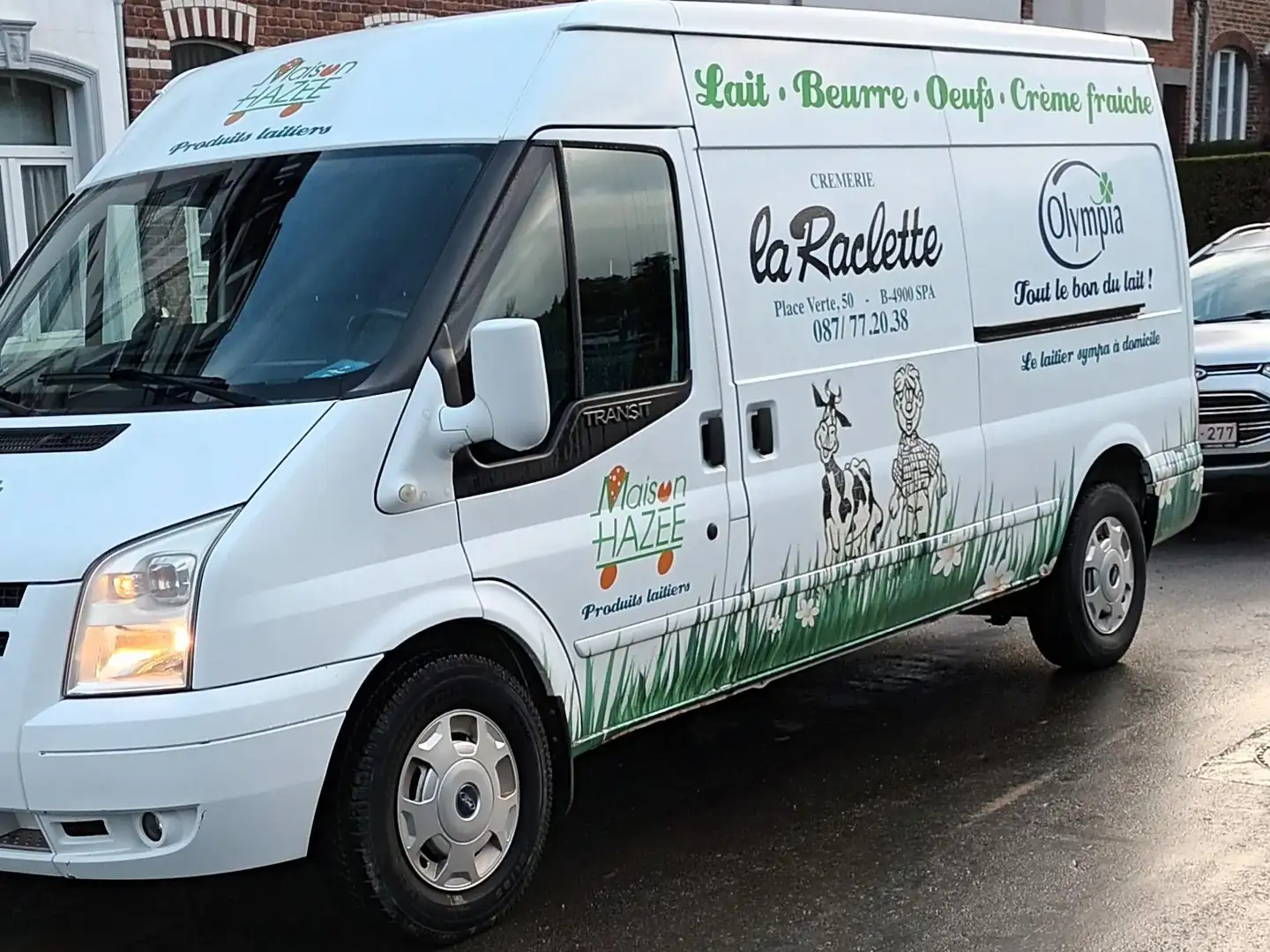 Ford Transit 330 L 2.4 TDdi Hayon/ARklep Wit - 2