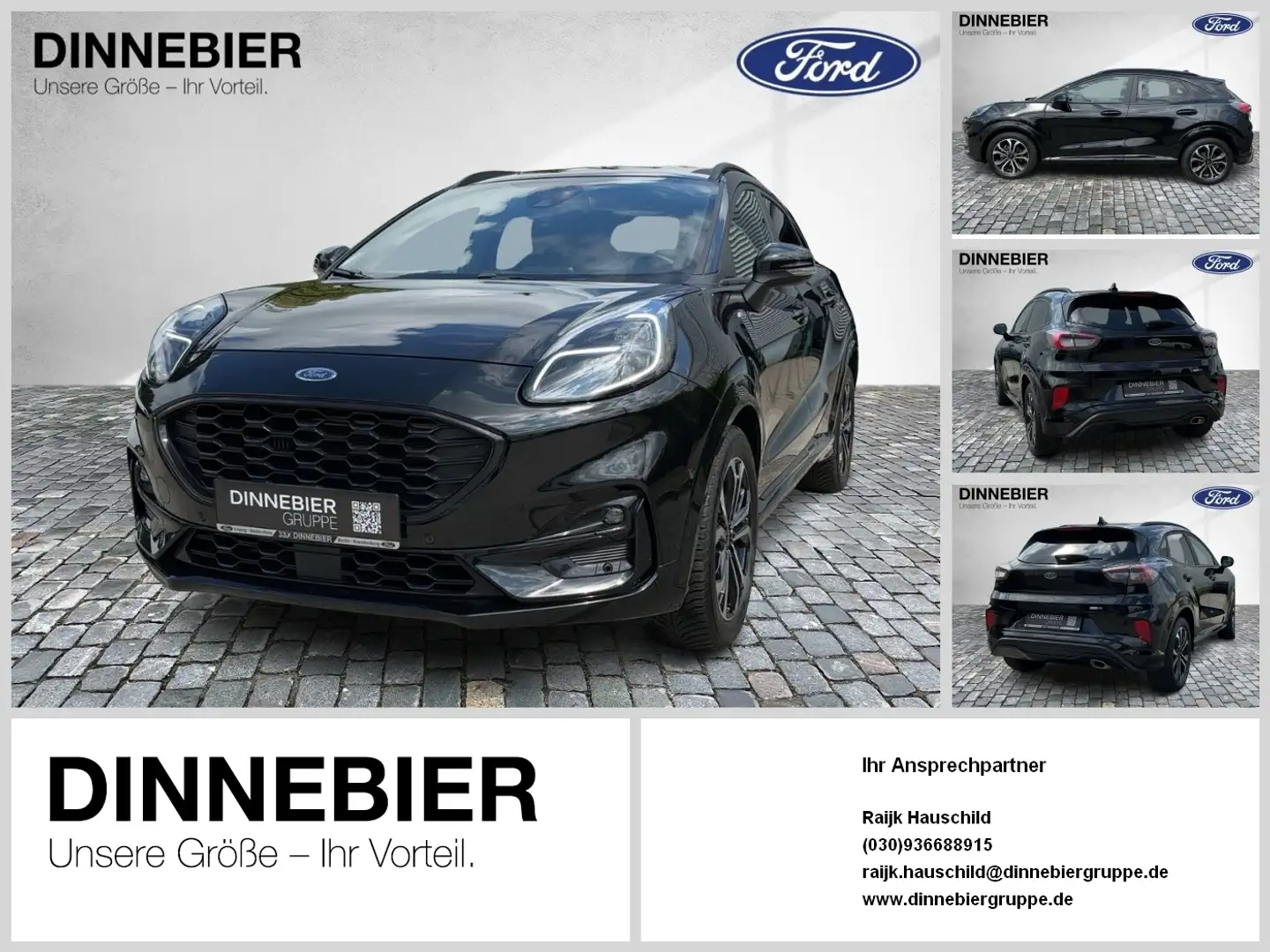 Ford Puma ST-Line X LED+Navi+Kamera+Winterpaket Noir - 1