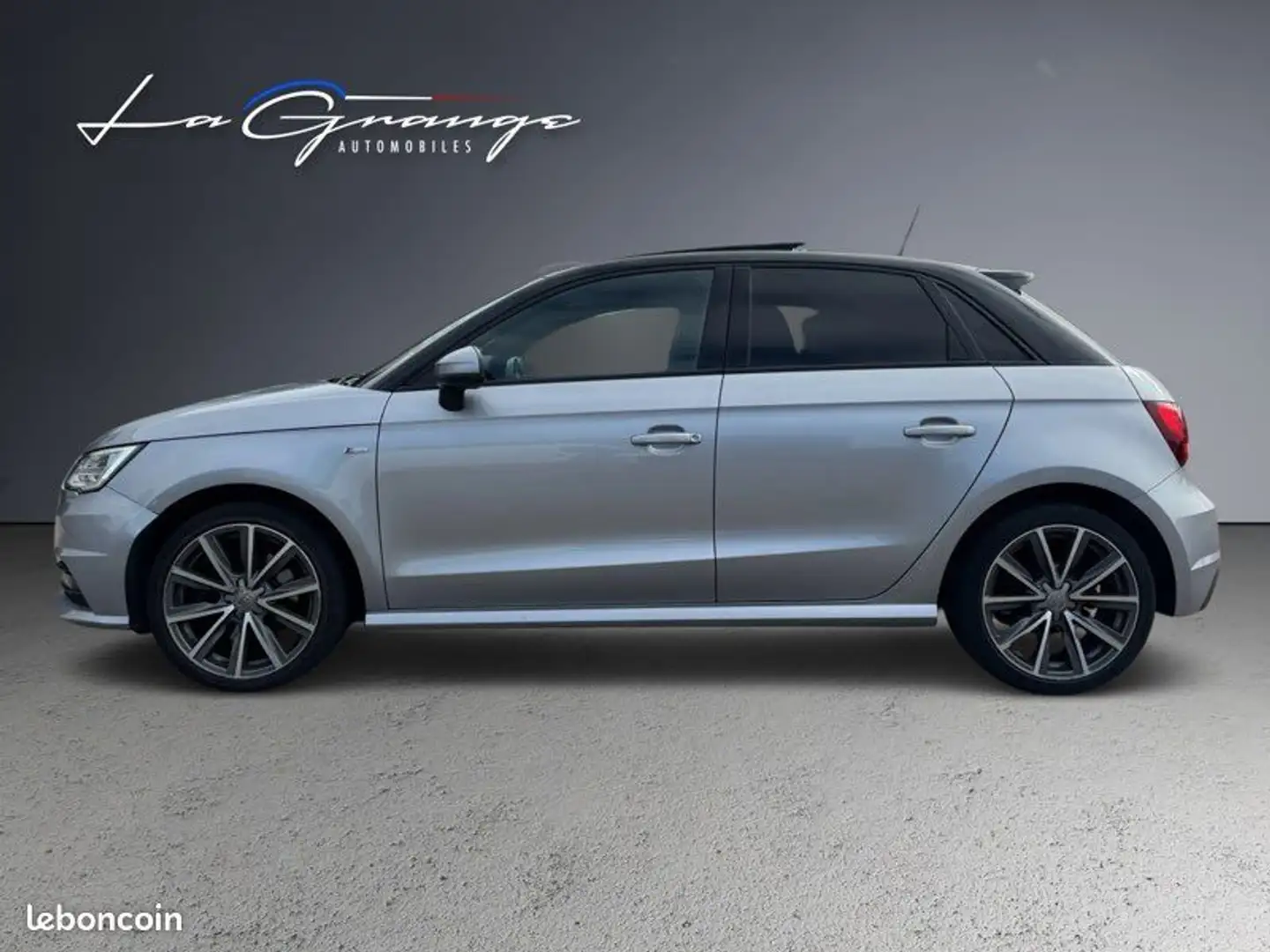 Audi A1 1.6 TDi 116cv S Line Gris - 2