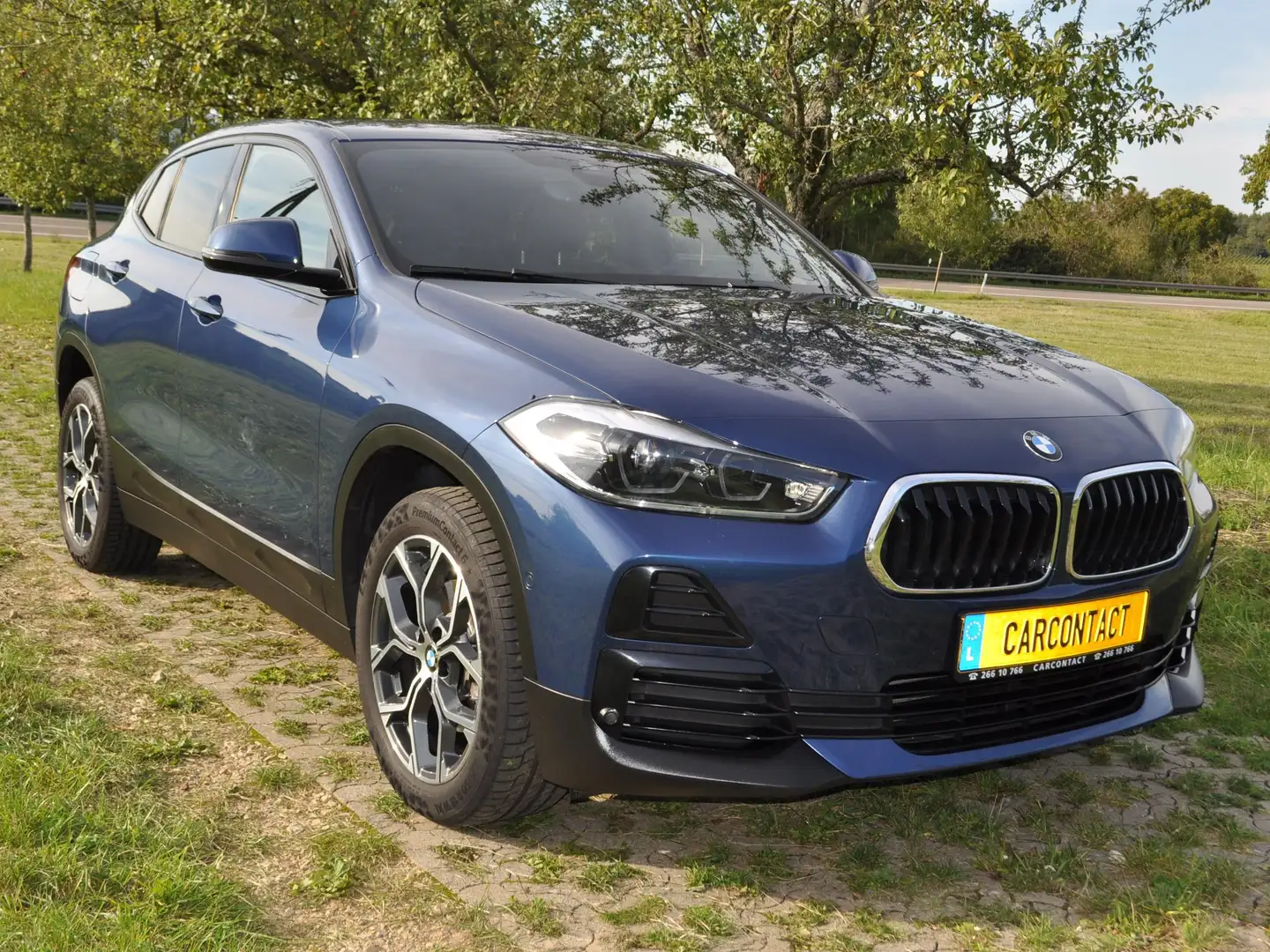 BMW X2 X2 sDrive18i Aut. Advantage Bleu - 1