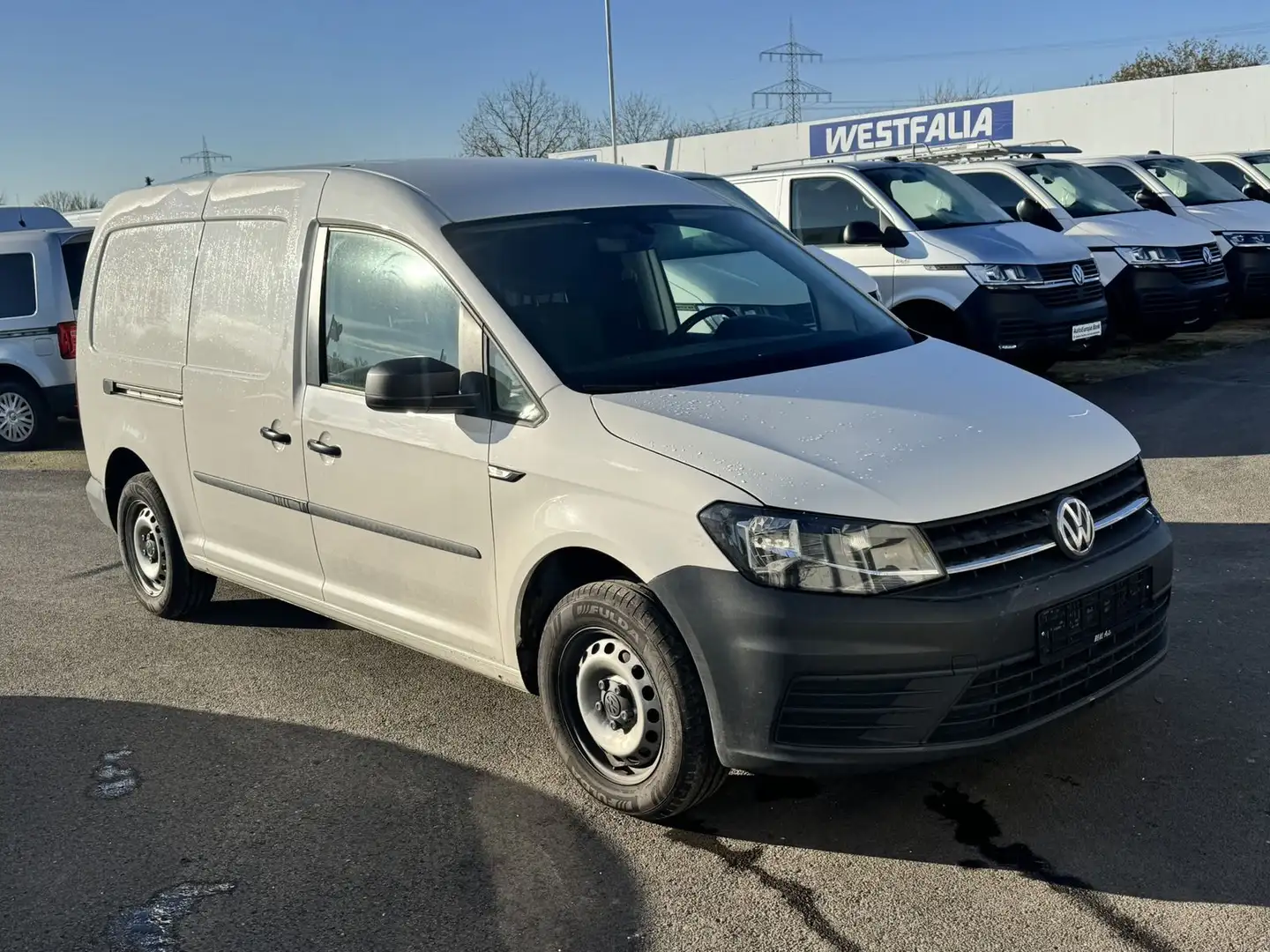Volkswagen Caddy Maxi Kasten 2.0TDI LR ACC*NAVI*PDC*Climatr Bianco - 2