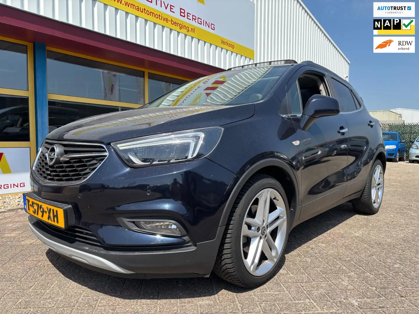 Opel Mokka X 1.4 Turbo Innovation navi leder automaat Zwart - 1
