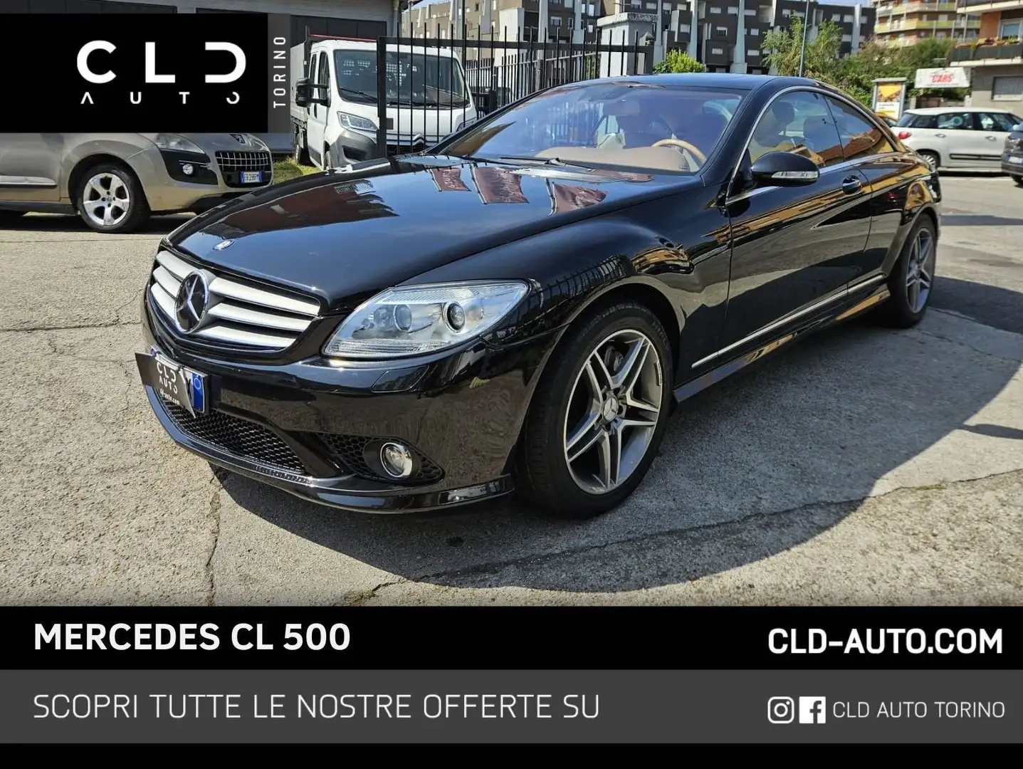 Mercedes-Benz CL CL Coupe 500 Sport auto Schwarz - 1