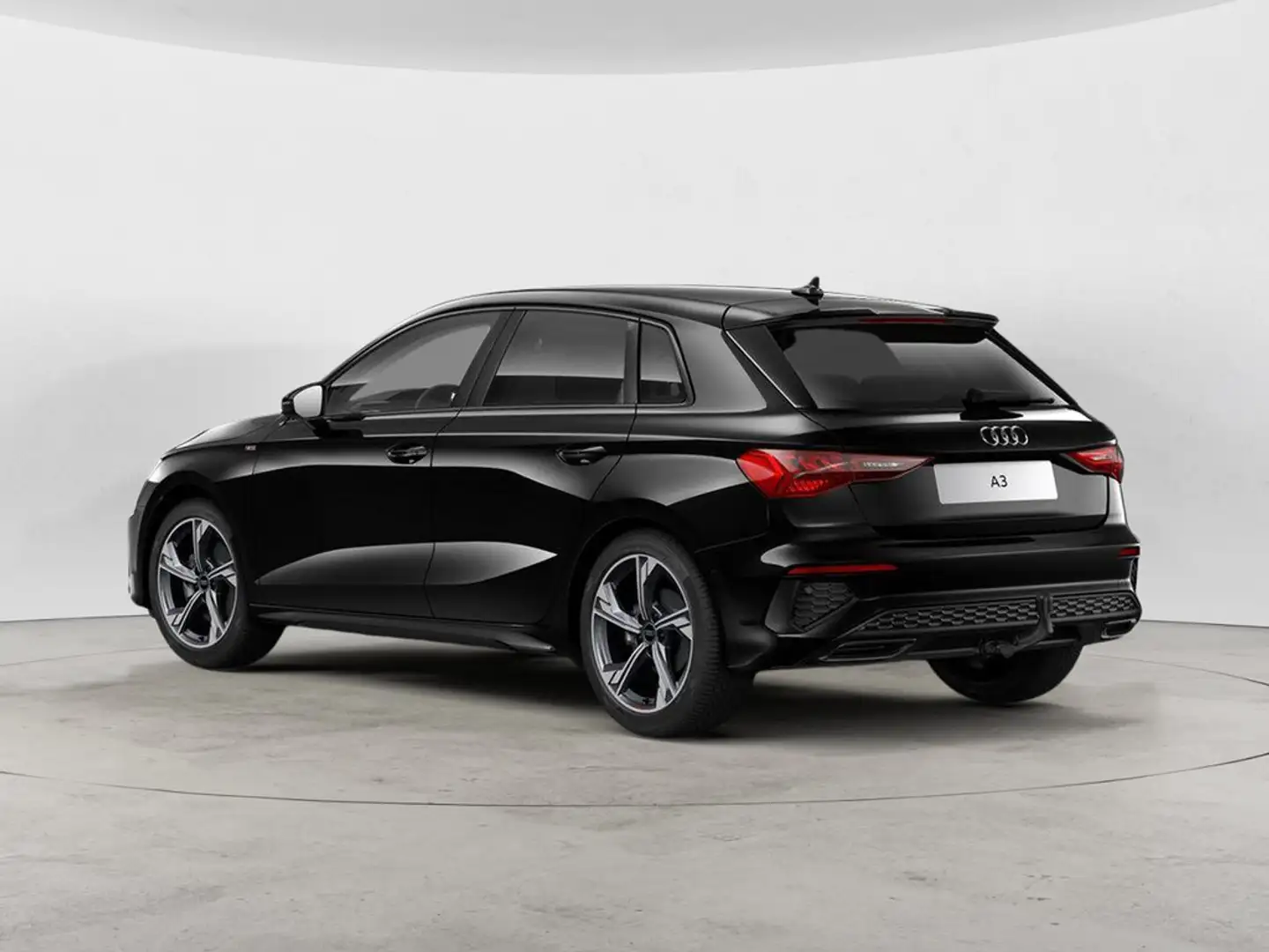 Audi A3 Sportback PDC SHZ NAVI AHK ACC MATRIX-LED Schwarz - 2