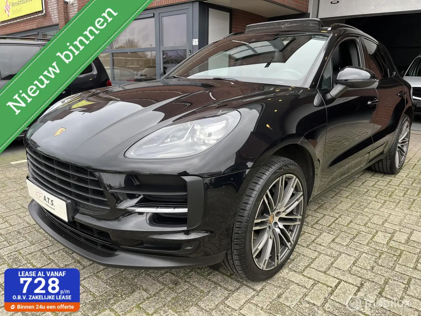 Porsche Macan 2.0 245PK NAVI*PANO-DAK*LED*LEDER*21-INCH LM* Zwart - 1