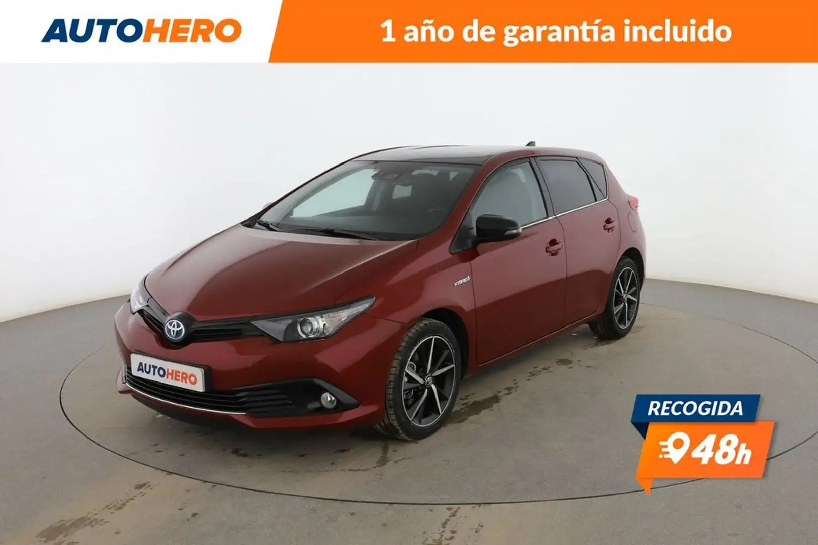 Toyota Auris 1.8 Hybrid Advance Rojo - 1