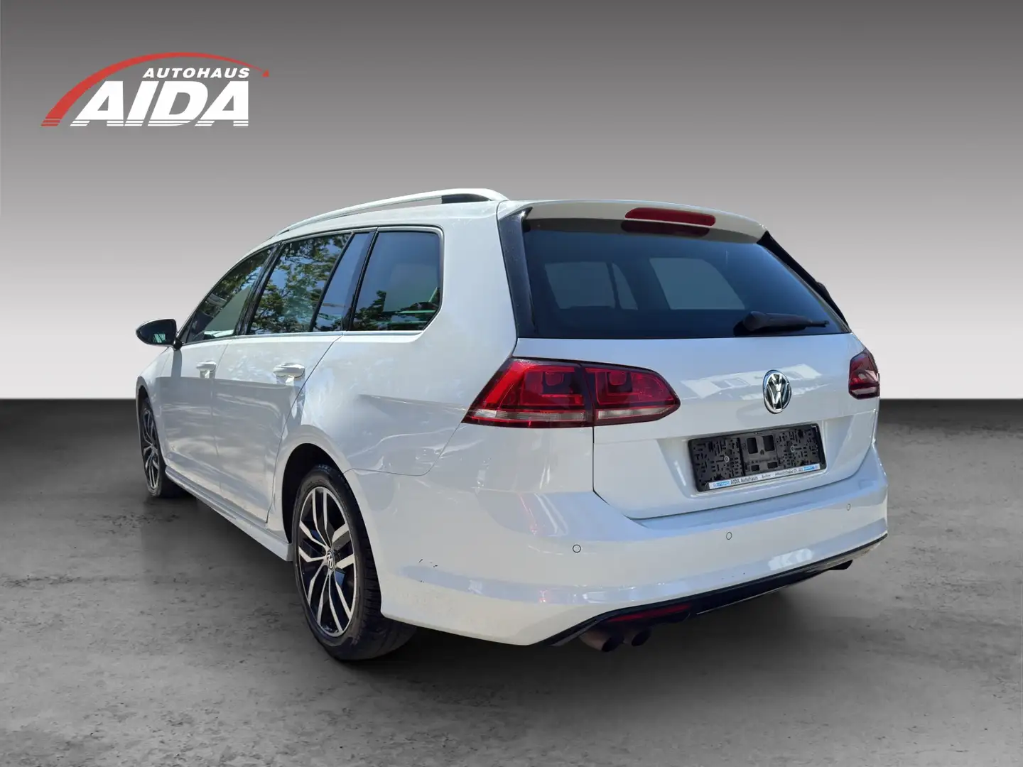 Volkswagen Golf Variant Variant VII 1.4 TSI BMT Highline R-Line Weiß - 2