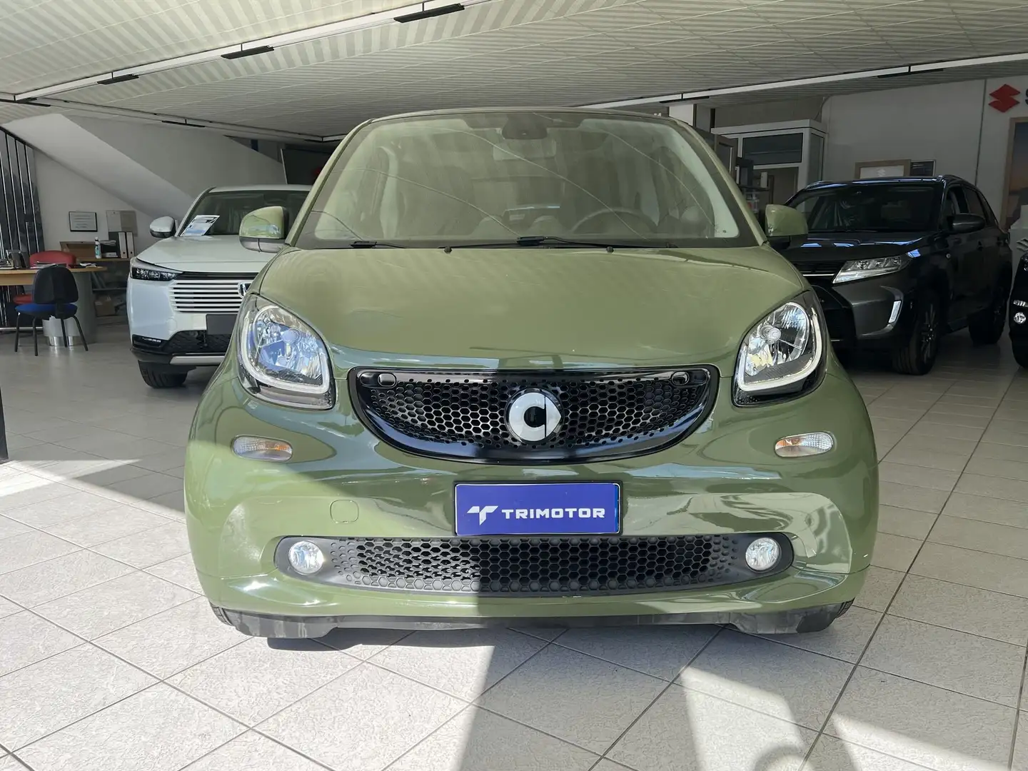 smart forTwo fortwo 90 0.9 Turbo twinamic limited #3 Vert - 1