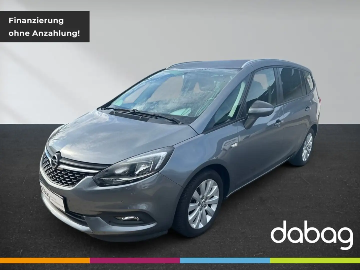 Opel Zafira Tourer 1.4 Tourer 7Sitze Allwetter Navi Shz Grigio - 1