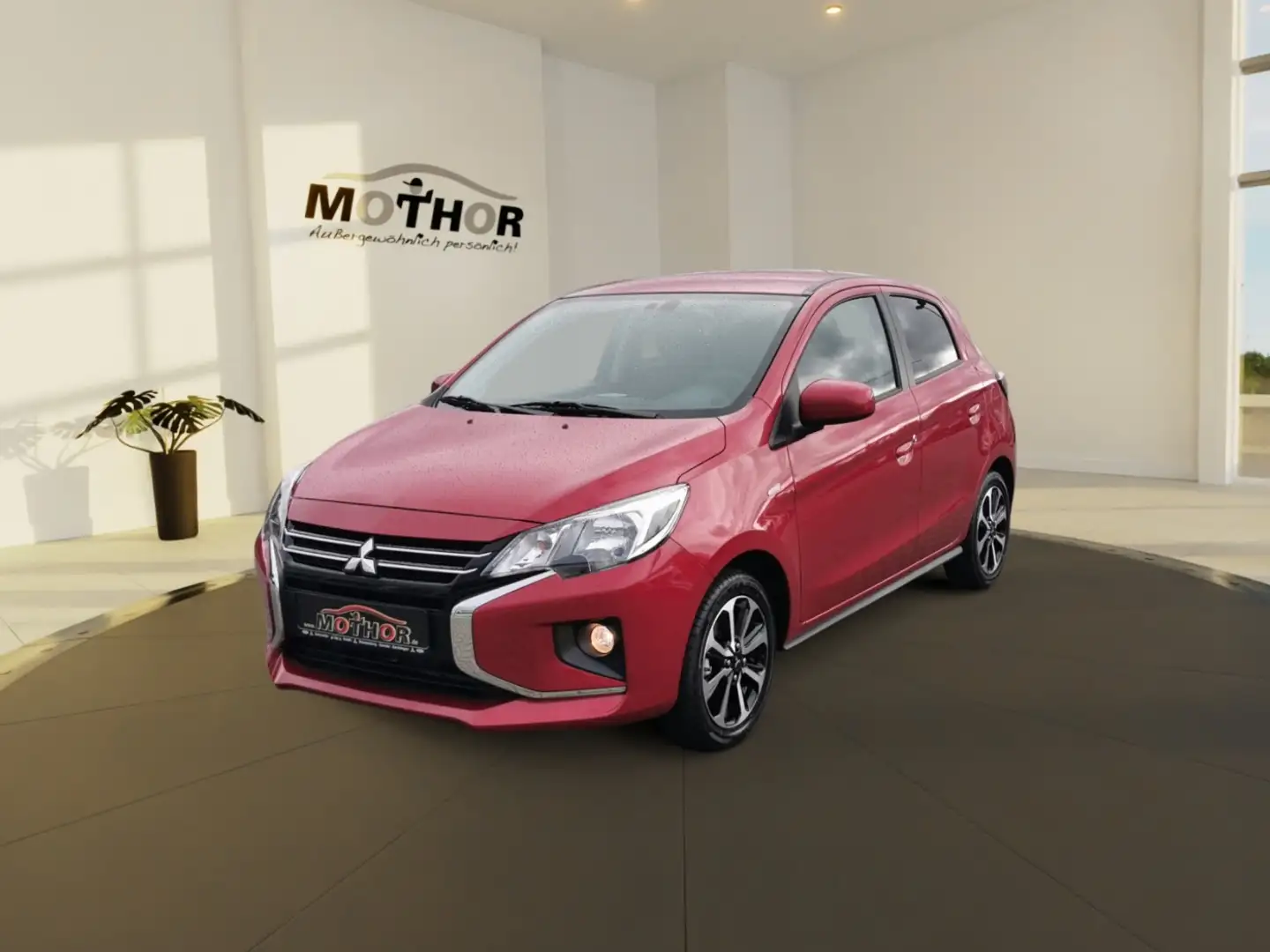 Mitsubishi Space Star Select+ 1,2 l MIVEC SmartLink Rojo - 2