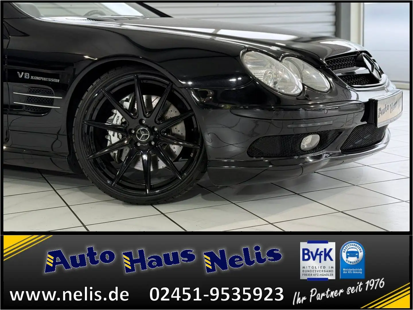 Mercedes-Benz SL 55 AMG Kompressor Leder Keyless Navi Memory S Noir - 2