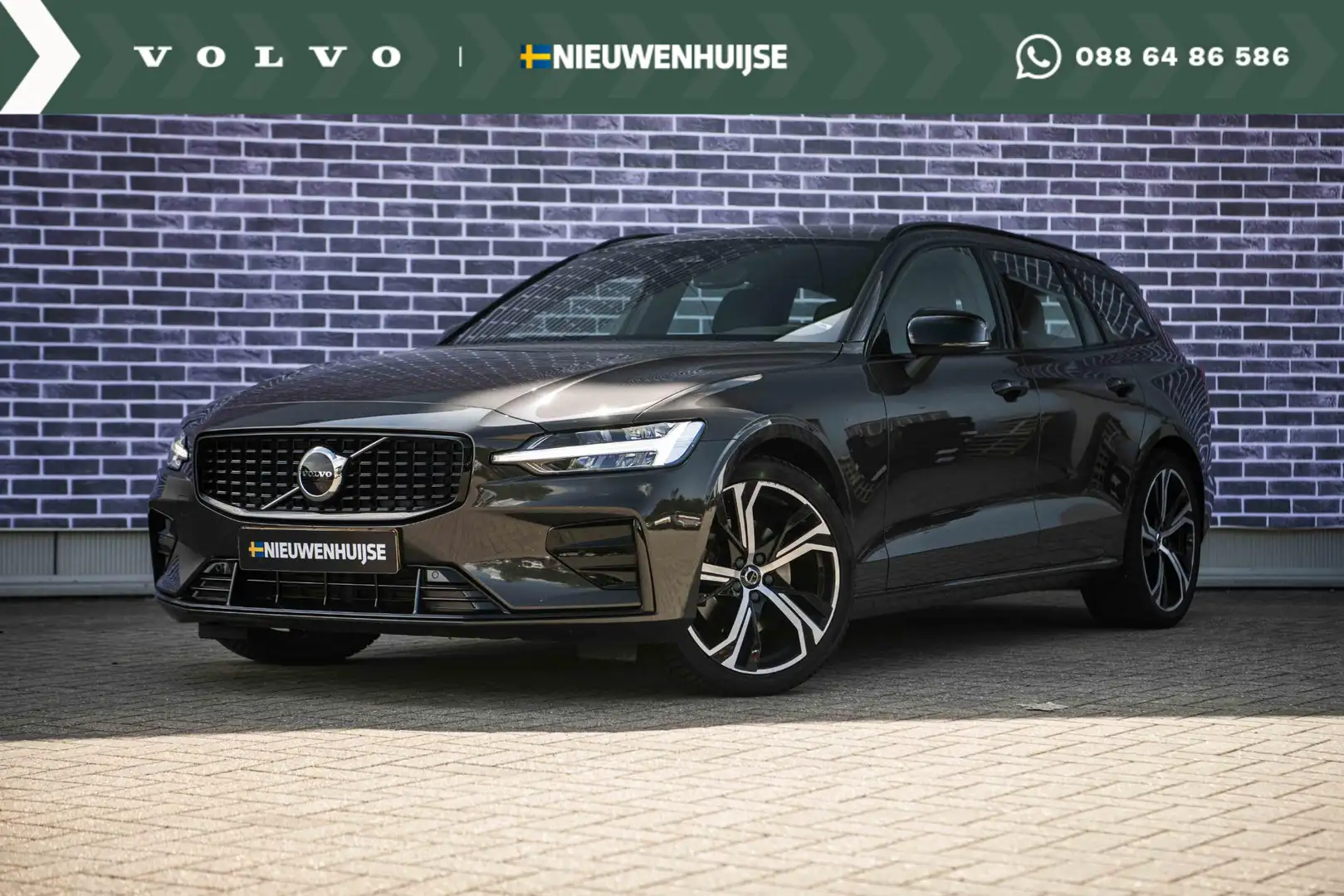 Volvo V60 2.0 B4 Plus Dark | Adaptive Cruise Control | 19” | Gris - 1