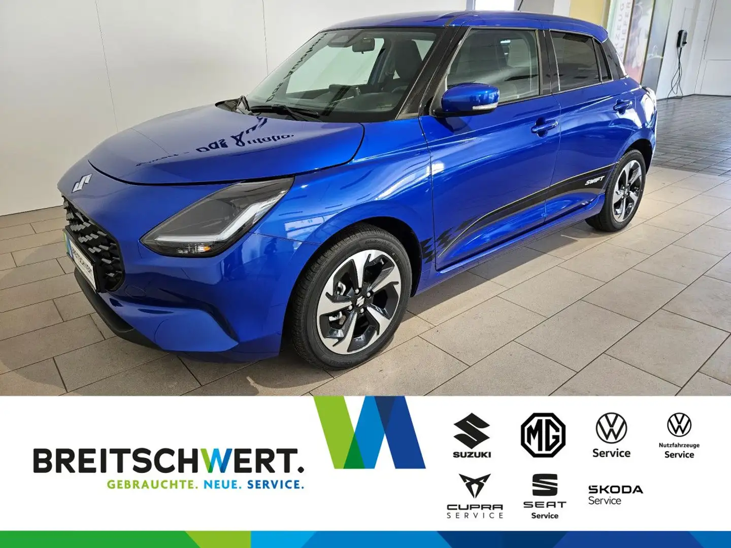 Suzuki Swift 1.2 Comfort+ CVT Hybrid LED ACC Navi AHK Blau - 1