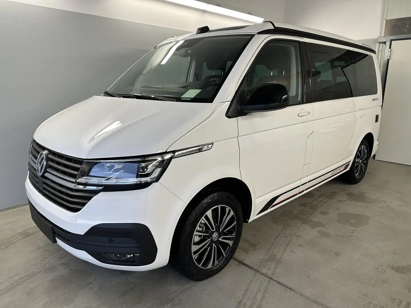 Volkswagen T6.1 California 6.1 Beach Camper Edition 204PS DSG AHK+Navi+STH... Weiß - 1