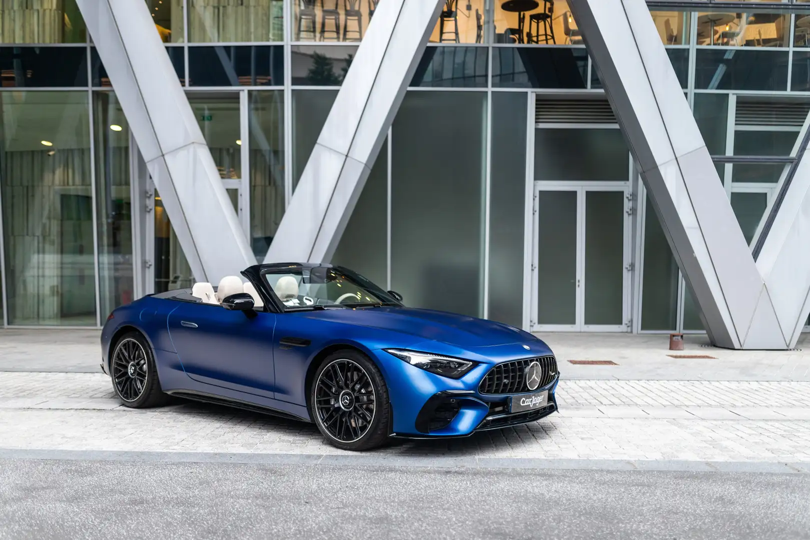 Mercedes-Benz SL 43 AMG AMG Line Modrá - 1