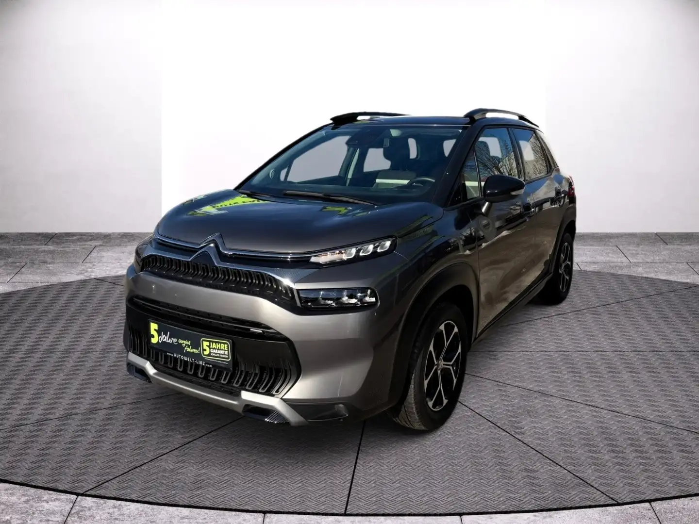 Citroen C3 Aircross PT 110 PLUS LED+KlimaA+PDC Grau - 2