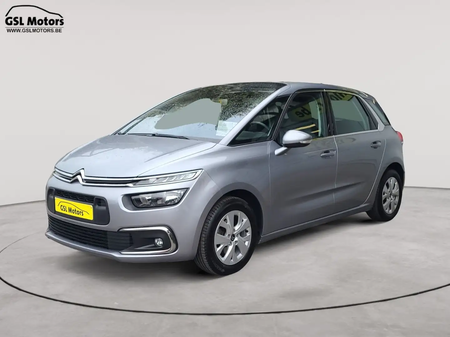 Citroen C4 SpaceTourer 1.5HDi 08/19 91608km automatique -gris-airco / GPS Gris - 1