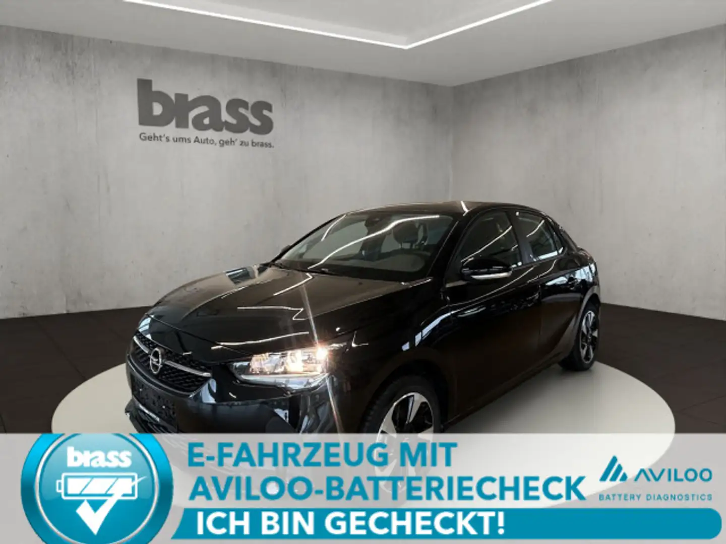 Opel Corsa-e Edition (Automatik-Elektroantrieb) Schwarz - 1